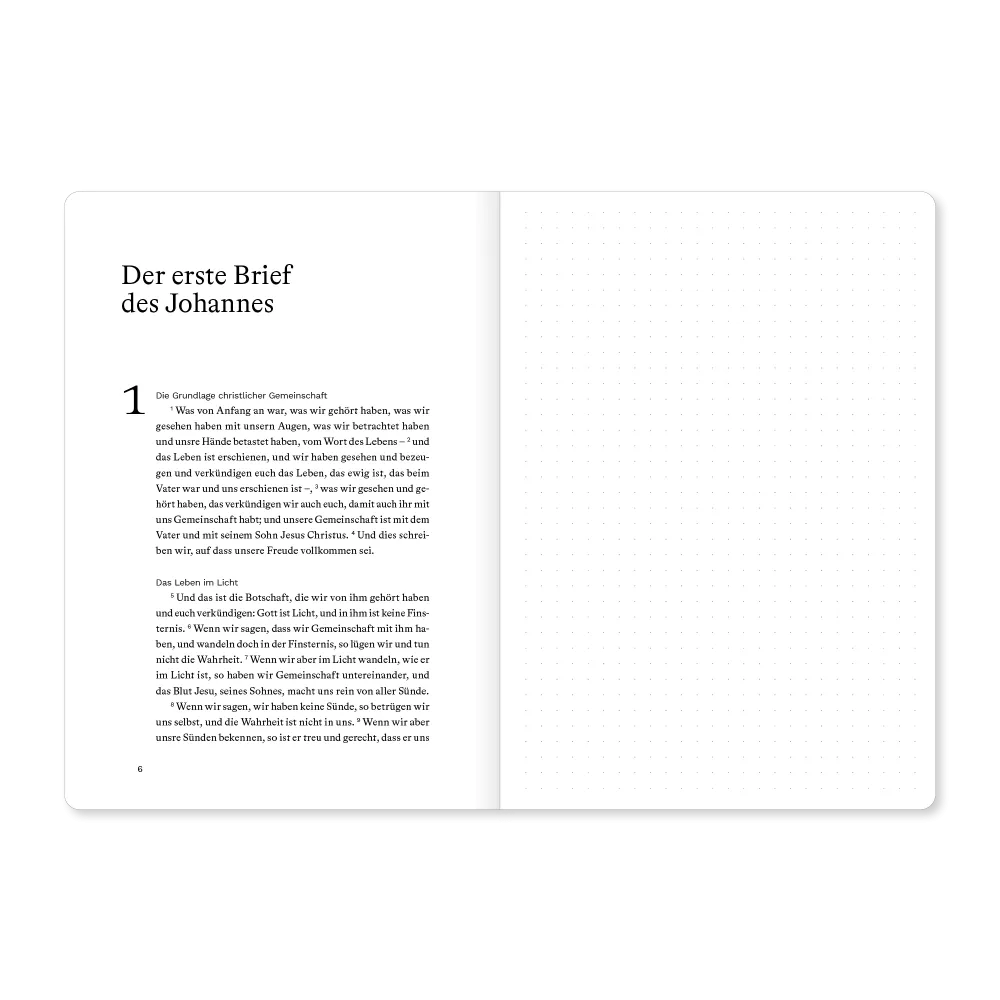 1. Johannes, 2. Johannes, 3. Johannes - Bibeljournal