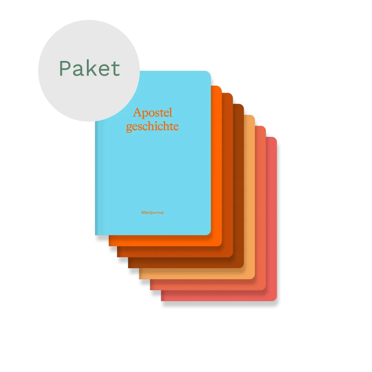 Bibeljournale – Paket (Apostelgeschichte – Philipper)