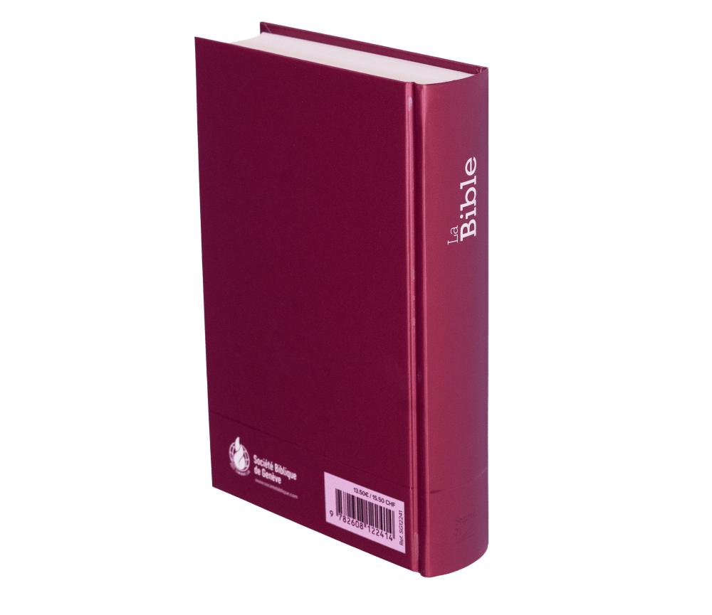 Bible Segond 21 compacte - couverture rigide motif prune