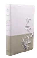 Espagnol, Bible, Reina Valera 1960, couverture similicuir souple blanche, mariage - Rvr 1960...