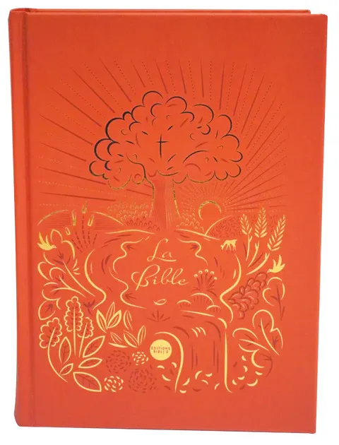 Bible Nouvelle Français Courant - couverture rigide illustrée, avec deutérocanoniques, tranche...