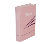 Segond 21 Bibel französisch kompakt - Hardcover rosa Marshmallow