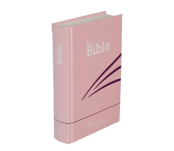 Segond 21 Bibel französisch kompakt - Hardcover rosa Marshmallow