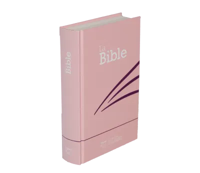 Segond 21 Bibel französisch kompakt - Hardcover Skivertex rosa Marshmallow