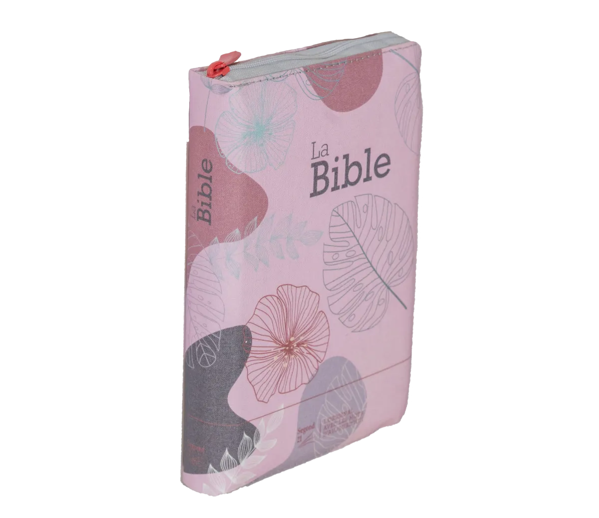 Bibel Segond 21 französisch (premium style) - Softcover aus Leinen mit Blättermuster, mit...