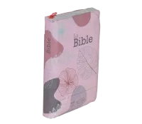 Bibel Segond 21 französisch (premium style) - Softcover aus Leinen mit Blättermuster, mit...