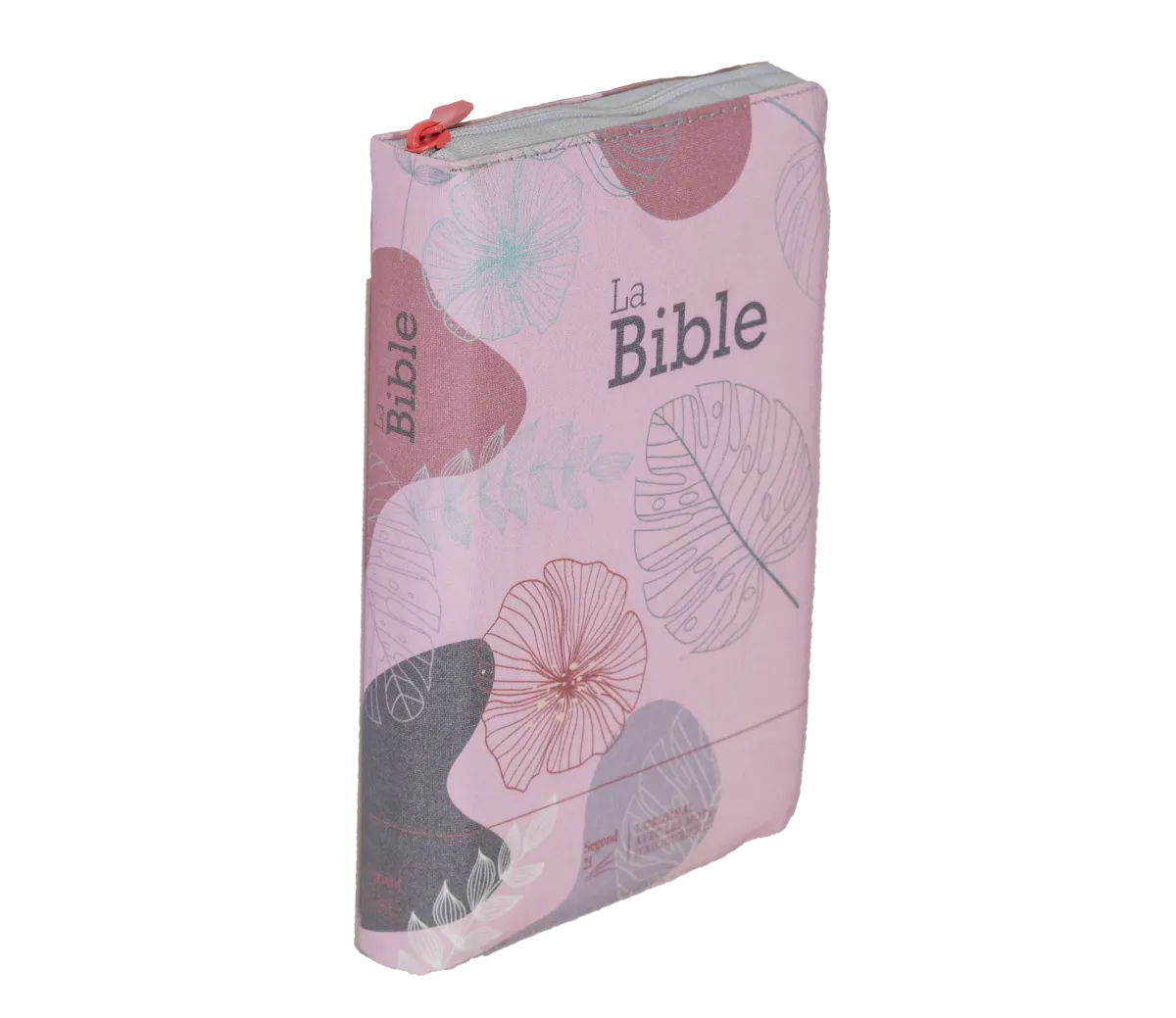 Bibel Segond 21 französischn (premium style) - Softcover aus Leinen mit Blättermuster, mit...