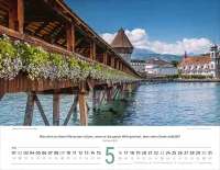 Schweizer Bildkalender - Deutsch, Wandkalender