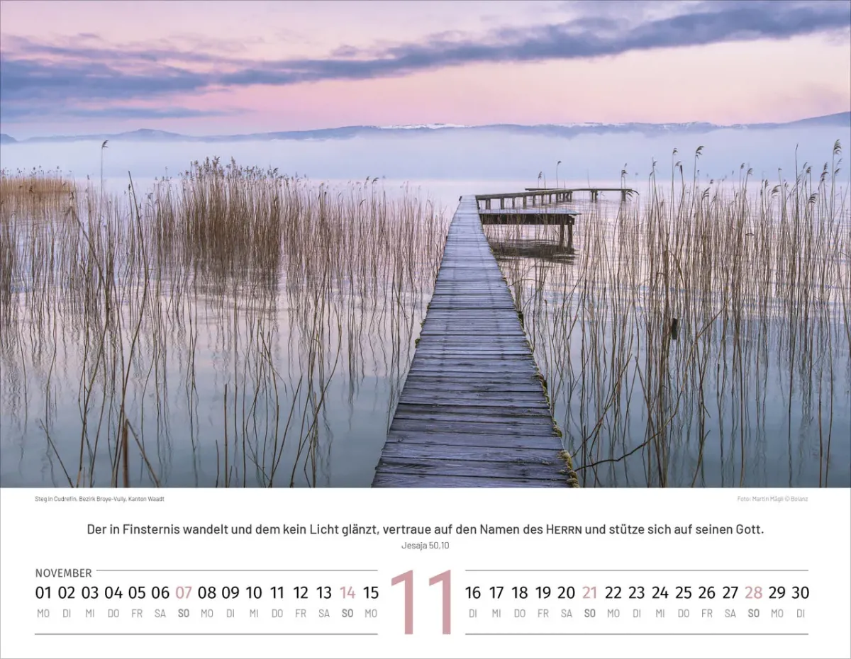 Schweizer Bildkalender - Deutsch, Wandkalender