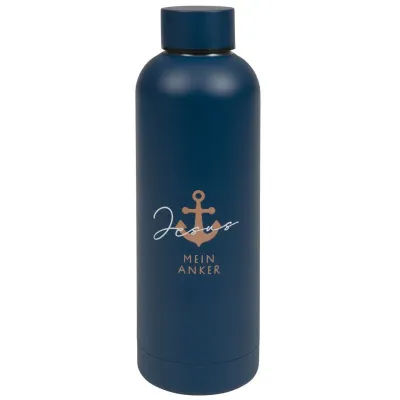 Jesus - Mein Anker - Trinkflasche (Edelstahl) - Für 500 ml Füllmenge