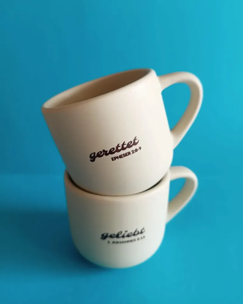 Espresso Tasse - gerettet - Cream, 90ml