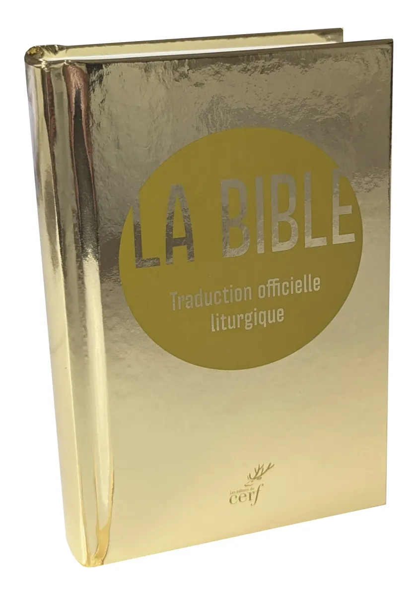 Bible, Traduction Officielle Liturgique, voyage or, reliée
