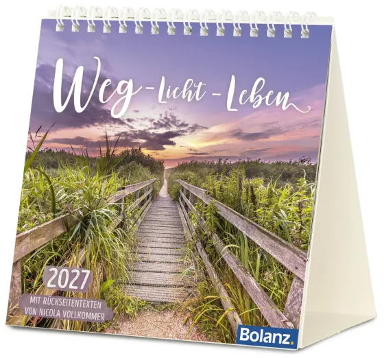 Weg-Licht-Leben - Tischkalender