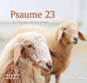 Psaume 23 - Grand format - calendrier mural