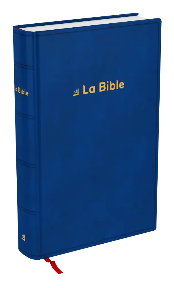 Bible Darby révisée format compact, rigide bleu
