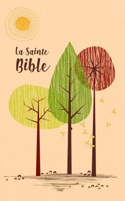 Bible Segond 1910 - compacte, arbre et soleil, souple similicuir, couverture illustrée, tranches or