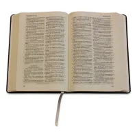 Bible Darby édition de Rolle, grand format, similicuir noir, semi-rigide
