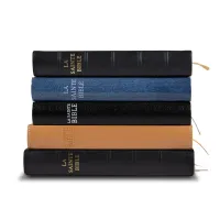 Bible Darby édition de Rolle, format moyen, similicuir noir, semi-rigide