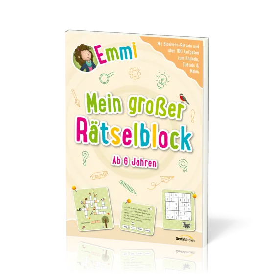 Emmi - Mein großer Rätselblock - Hurra, Emmi wird 10 Jahre alt!