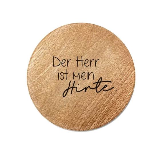 Holzuntersetzer Der Herr ist mein Hirte