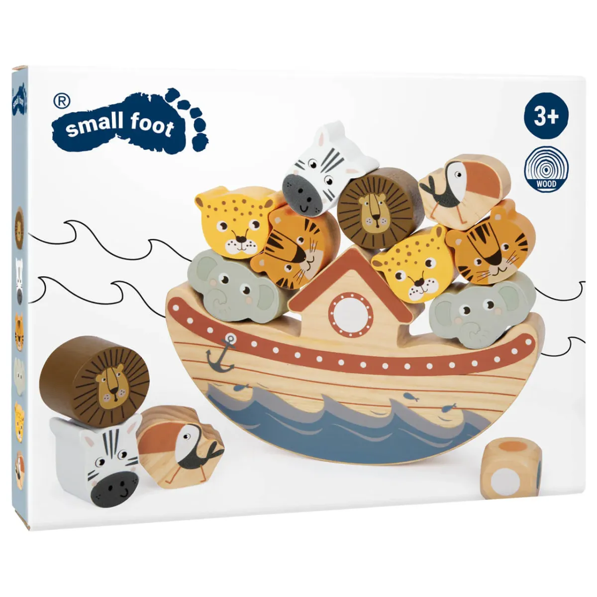 Arche Noah - Balancespiel (Holz