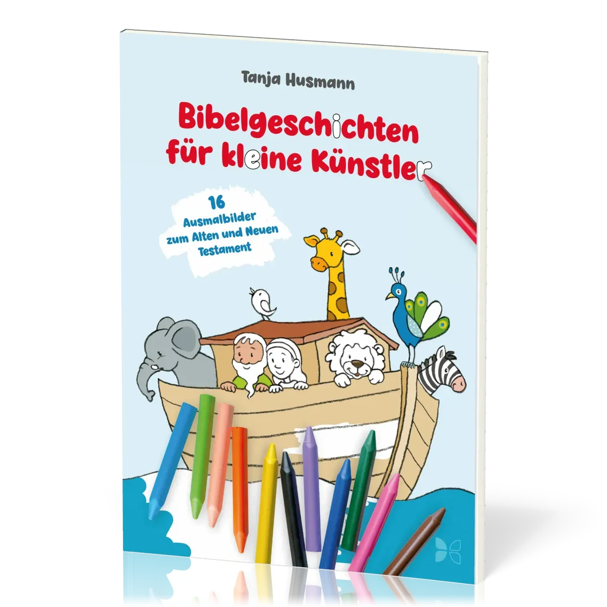 Bibelgeschichten für kleine Künstler - 16 Ausmalbilder zum Alten und Neuen Testament