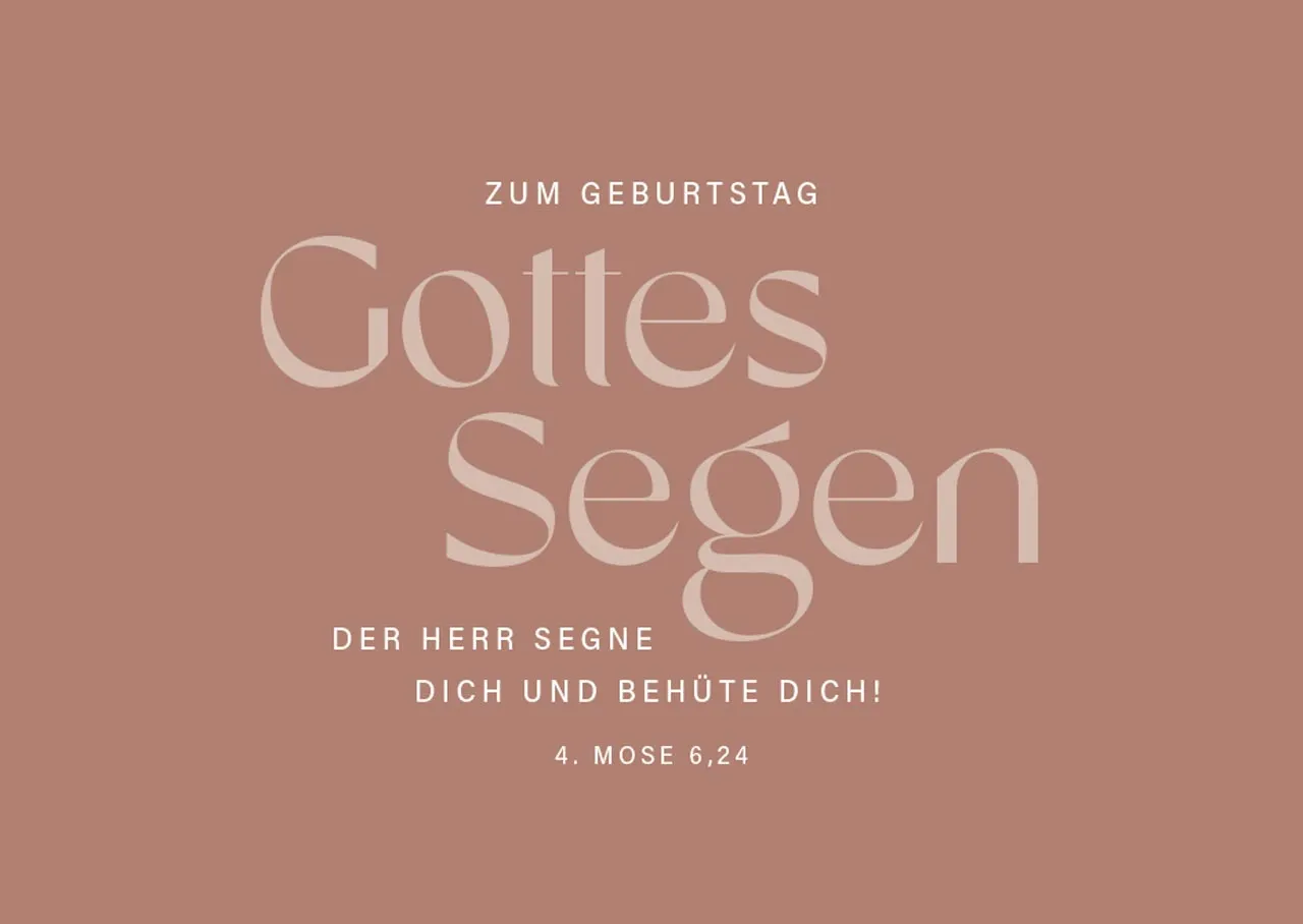 Postkartenbox Fatzer Gottes Segen sei mit dir!