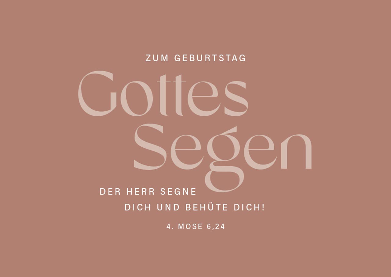 Postkartenbox Fatzer Gottes Segen sei mit dir!