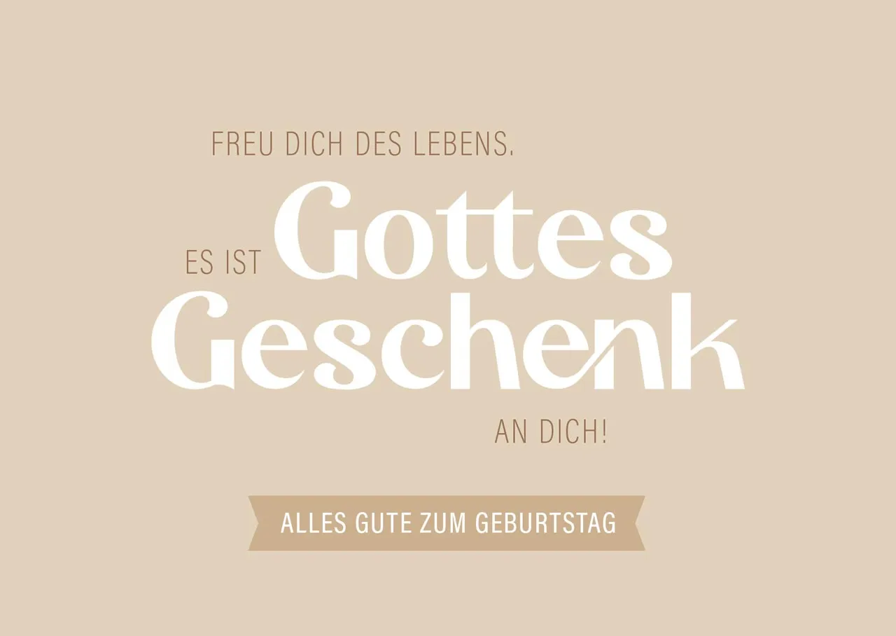 Postkartenbox Fatzer Gottes Segen sei mit dir!