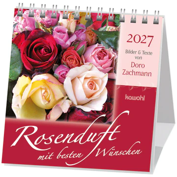 Rosenduft mit besten Wünschen - Auftsellkalender