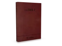 Bible S21 Confort, Souple en fibrocuir, brun