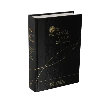 Studienbibel Vie nouvelle, Segond 21, französisch,schwarz - Hardcover Leinen und Skyvertex