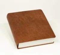 Sconi Bibel Bibel mit Olivenzweig - rotbraun mit Schreibrand
