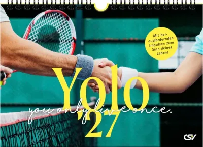 Yolo - Wandkalender - You live only once