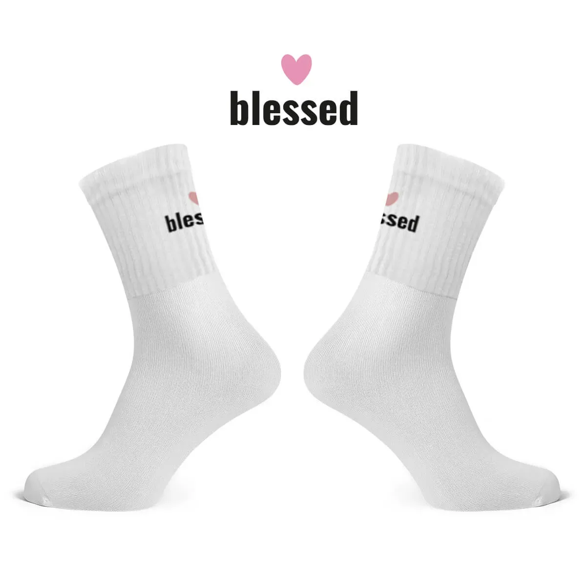 Blessed - Mädchen-Socken (Größe 35-38) - Stylische und bequeme Socken für Sport und Alltag!