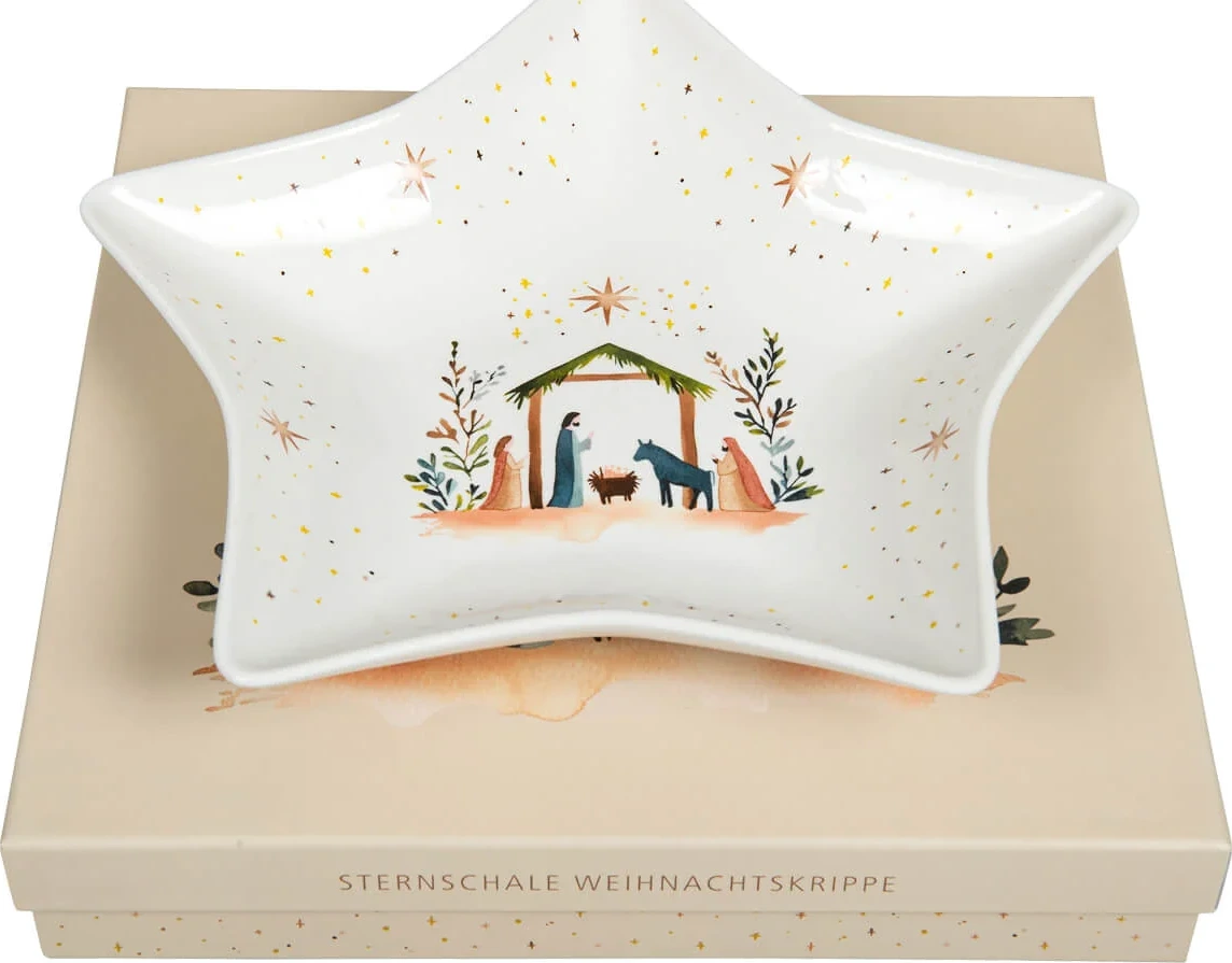 Krippe - Sternschale - Durchmesser ca 25 cm