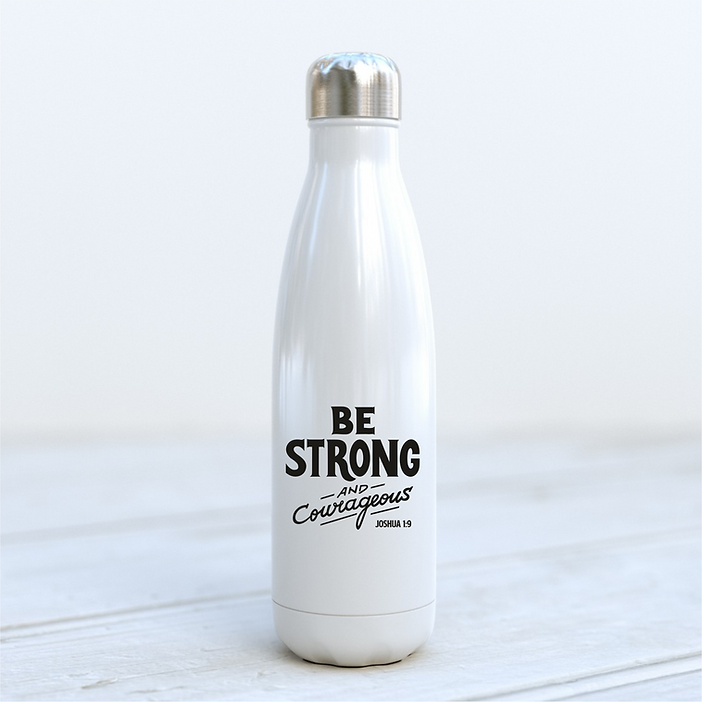 „Be strong“- Trinkflasche