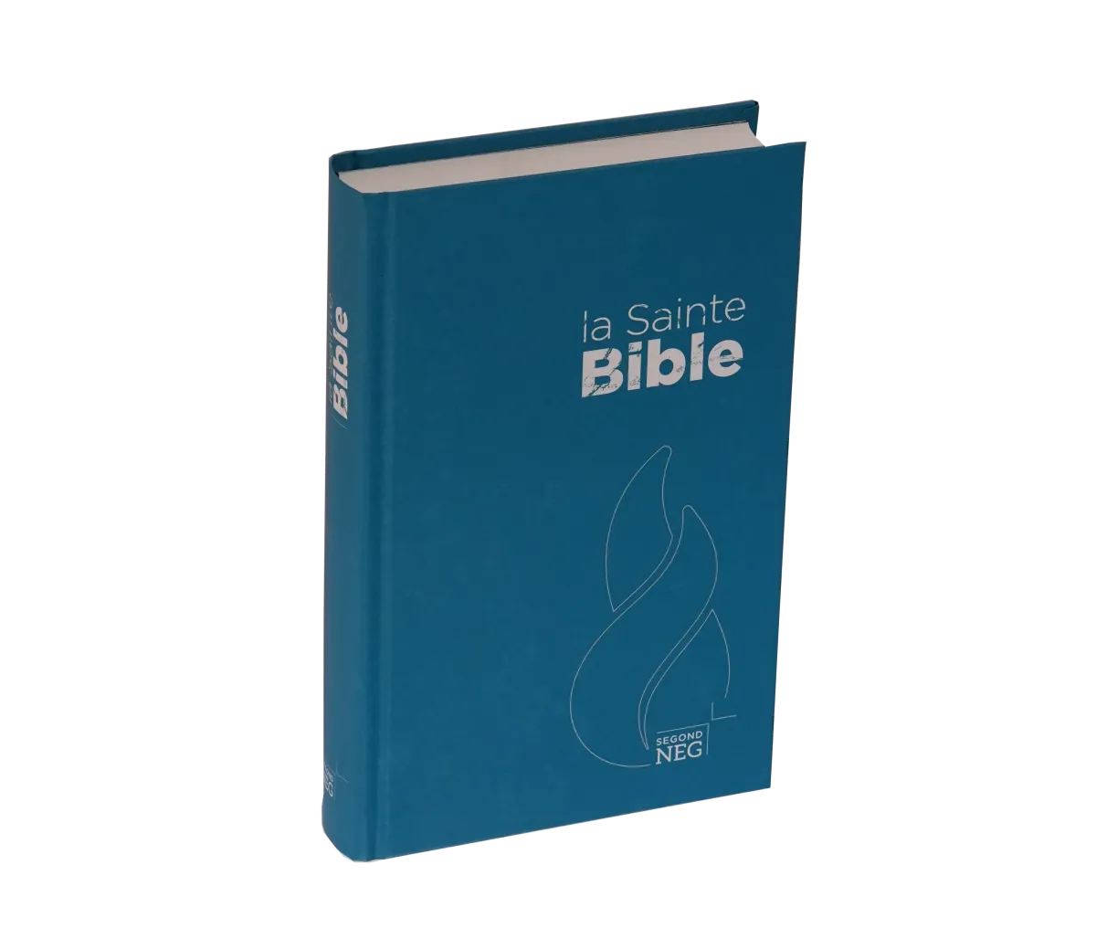 Segond NEG Bibel kompakt, französisch - bedrucktes Hardcover in Pazifikblau
