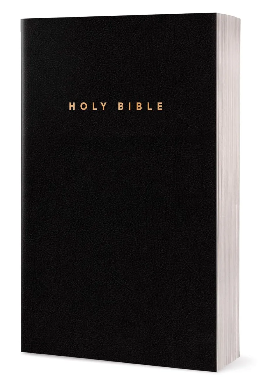 Englisch, Bibel New Living Translation, Gift & Award, Kunstleder, schwarz, Weissschnitt