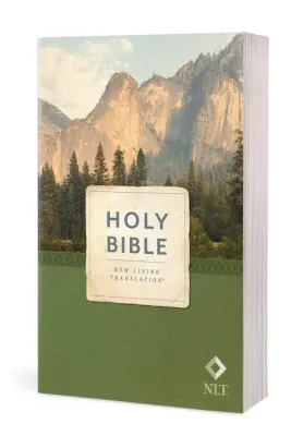 Anglais, Bible, New Living Translation, brochée, motif montagnes - Holy Bible, Economy Outreach...