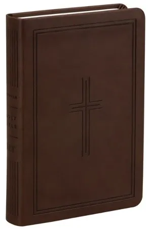 Englisch, Bibel New Living Translation, kompakt, Kunstleder, braun