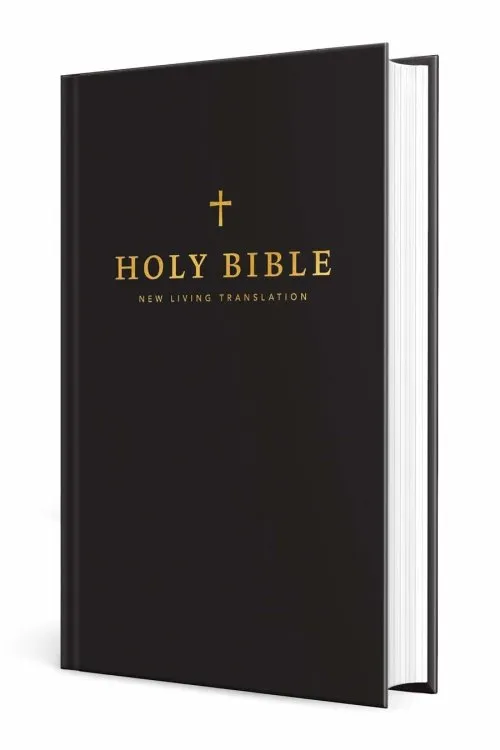 Anglais, Bible, New Living Translation, rigide noire - NLT Church Bible (Hardcover, Black)