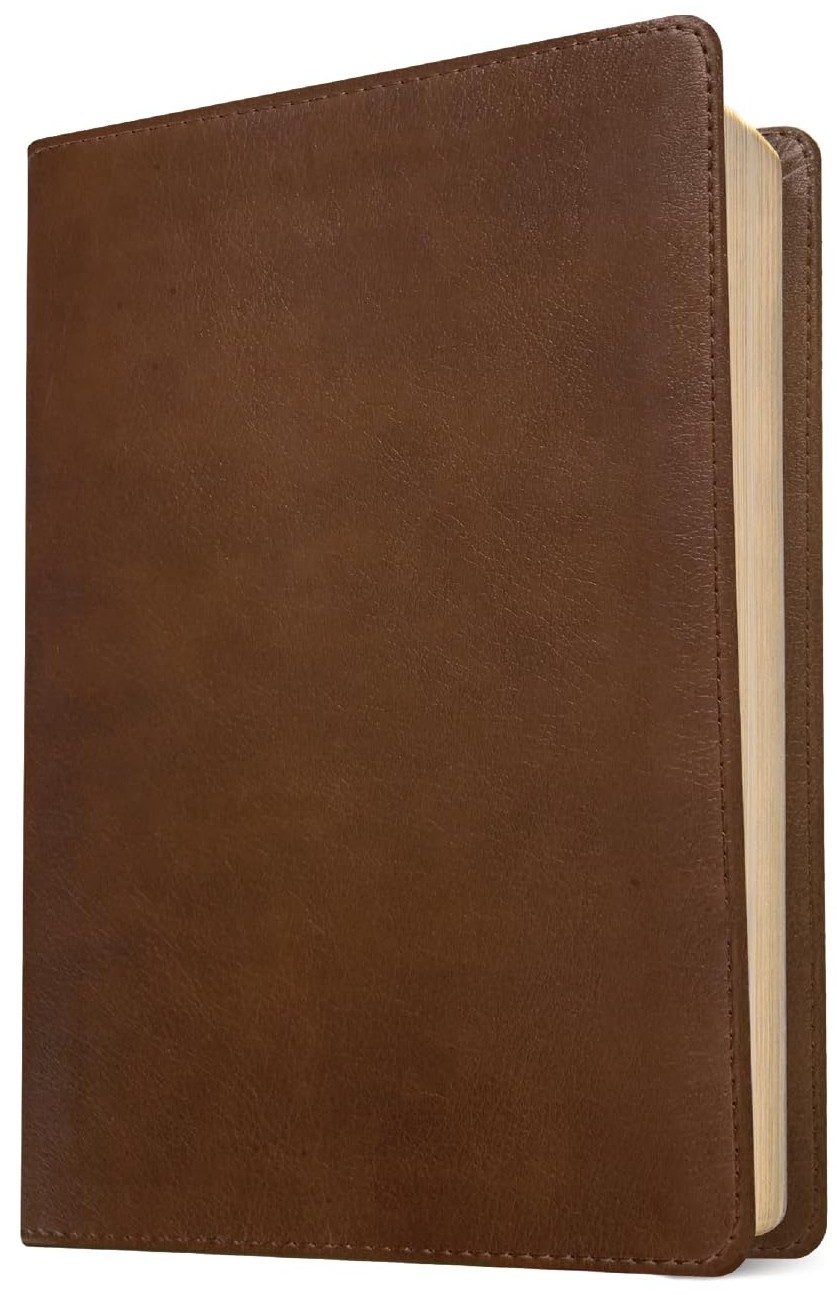 Englisch, Bibel New Living Translation, Grossdruck, Kunstleder, braun