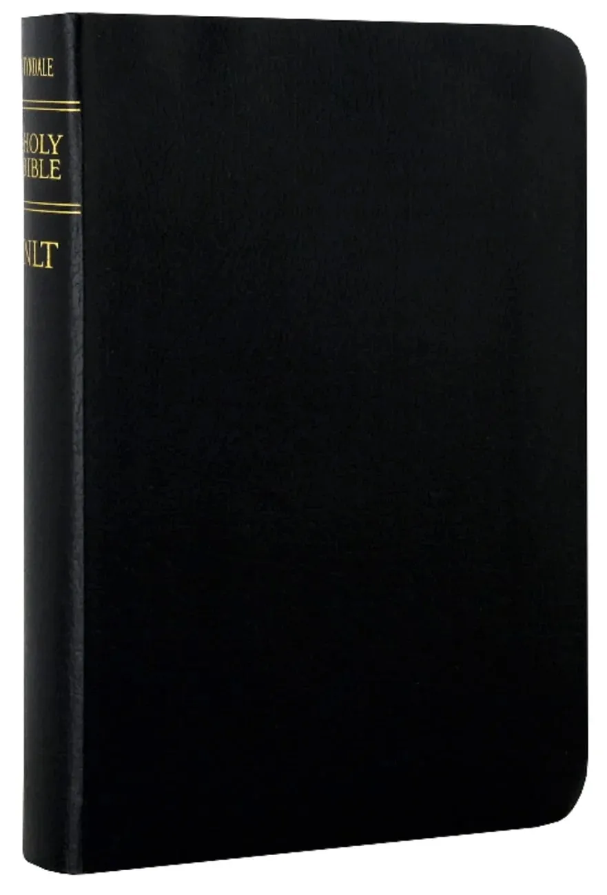 Englisch, Bibel New Living Translation, kompakt, Leder, schwarz