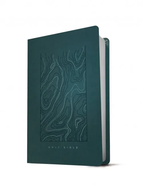 Anglais, Bible, New Living Translation, simili souple turquoise - NLT Thinline Reference Bible,...