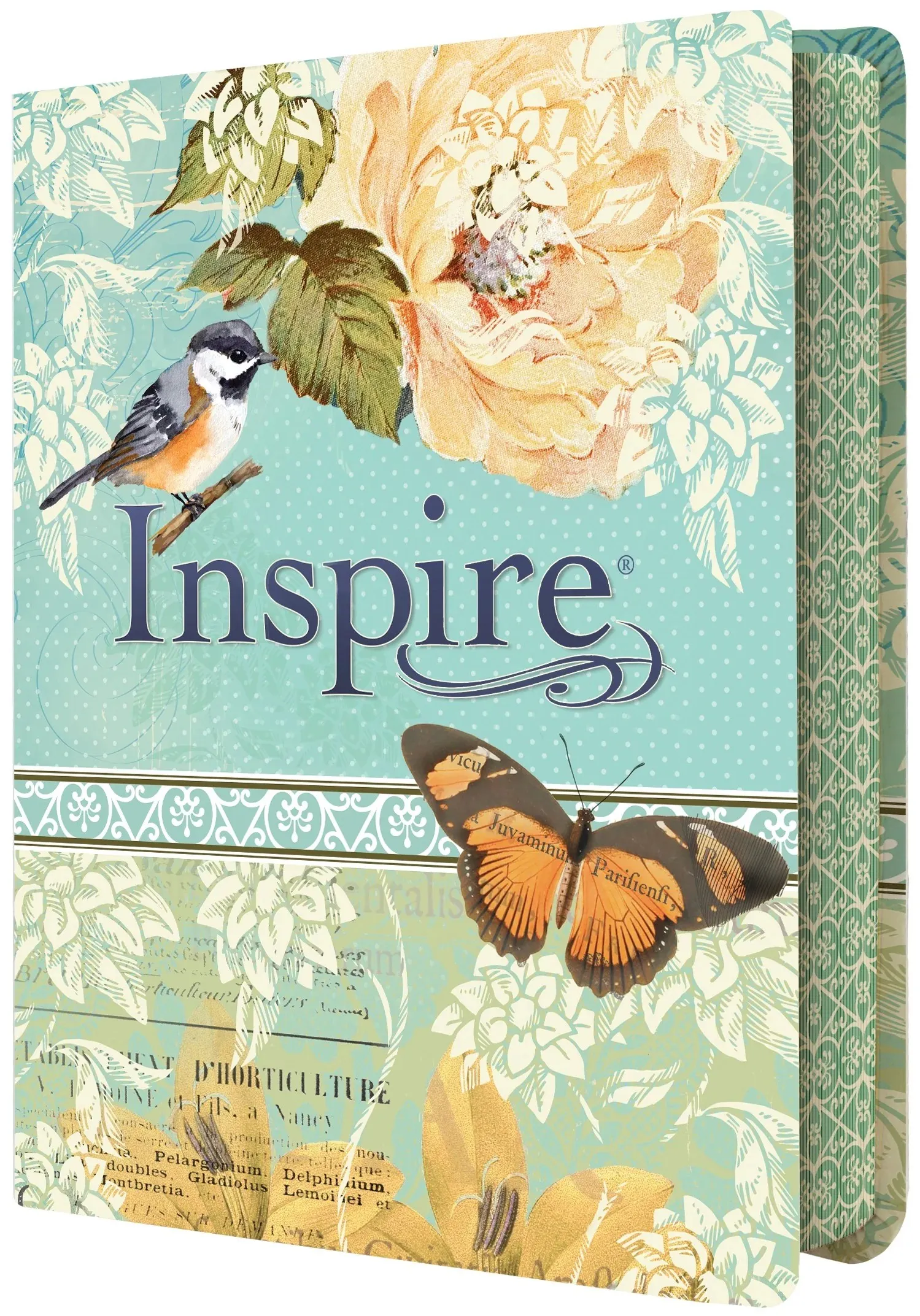 Englisch, Bibel Logbuchbibel Inspire New Living Translation, Kunstleder, illustrierter Einband -...