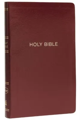Englisch, Referenzbibel New King James Version, Kunstleder, bordeaux