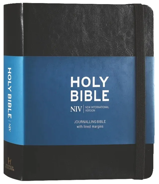 Englisch, Bibel Journaling New International Version, kartonniert, schwarz