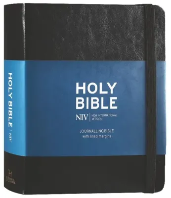 Englisch, Bibel Journaling New International Version, kartonniert, schwarz