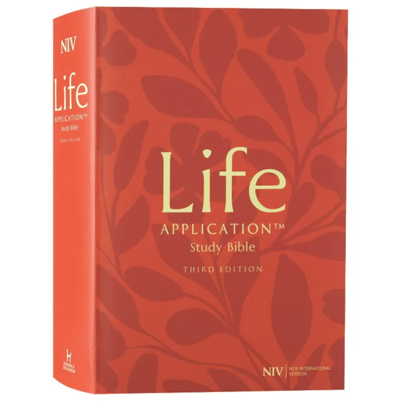 Anglais, Bible, New International Version, Life Application Study Bible, rigide - NIV Life...